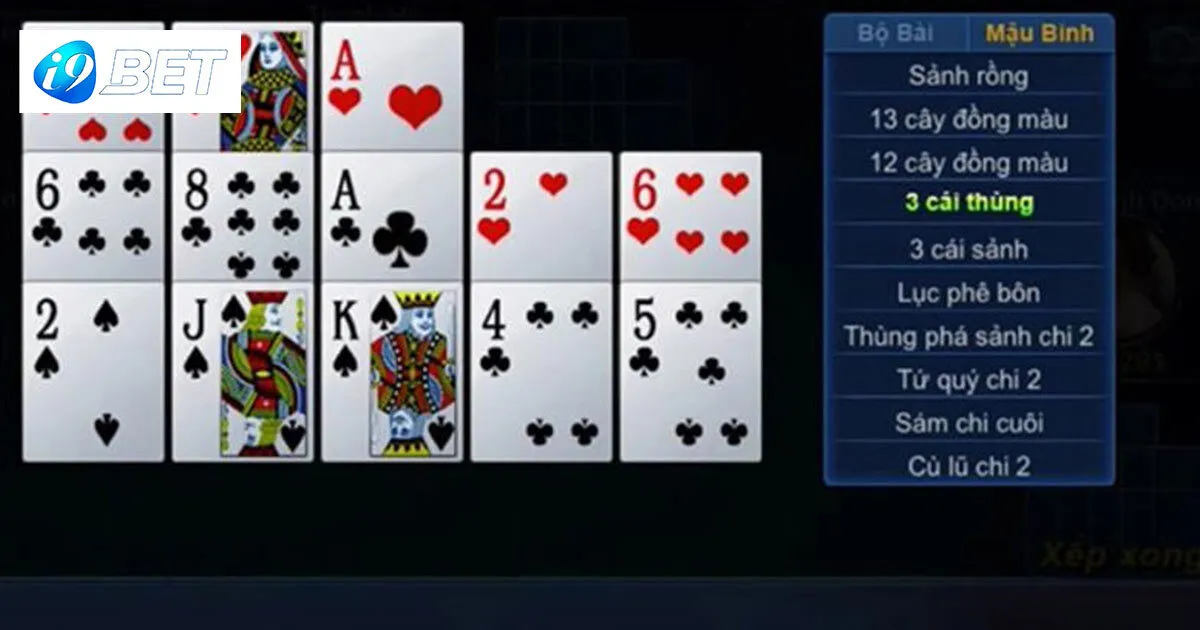 Tìm Hiểu Từ A Đến Z Game Bài Bài Binh Hấp Dẫn Tại I9bet 4 Mẹo chơi game bài bài binh giúp thắng lớn